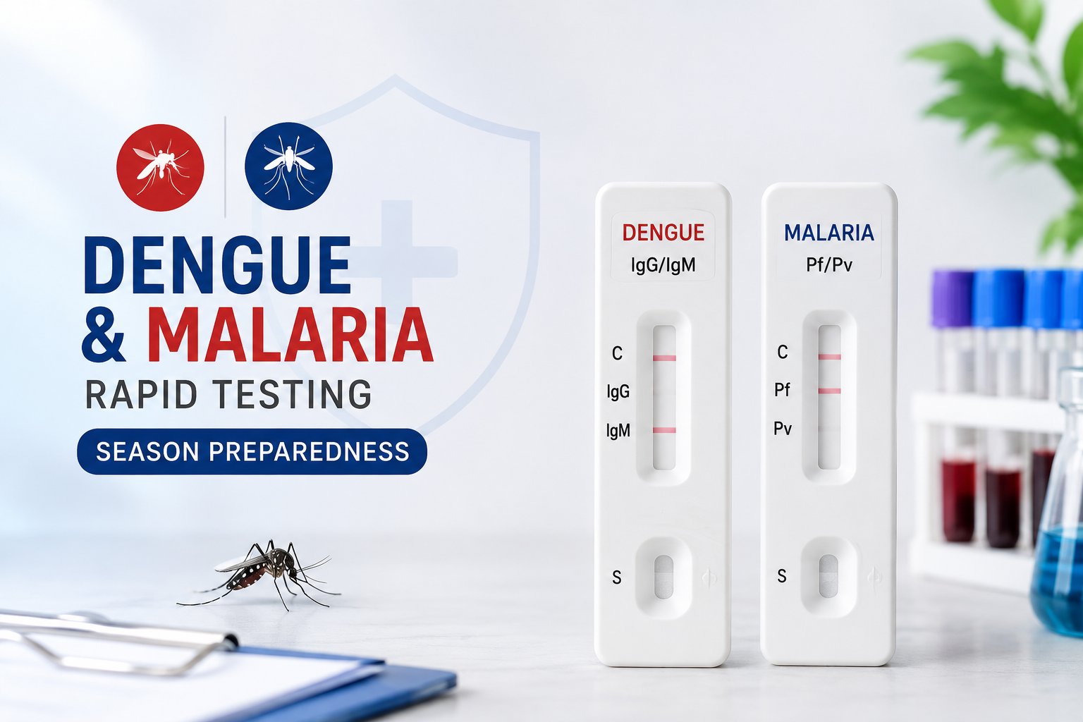 You are currently viewing Dengue and Malaria Rapid Testing in India: Season Guide